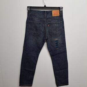 Levi's 508 Taper Fit Youth Jeans‎ Size 12 Reg 26x26 Dark Wash 100% Cotton